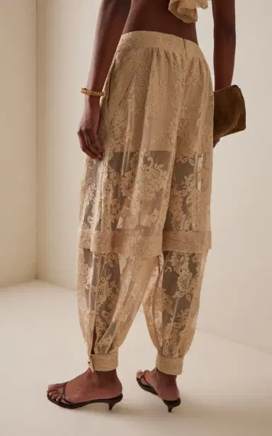 Zimmermann Luna Lace Harem Pants | Thumbnail 4 Zimmermann Luna Lace Harem Pants | Thumbnail 4