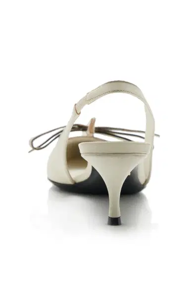 Prada Antiqued Leather Slingback Pumps | Thumbnail 5 Prada Antiqued Leather Slingback Pumps | Thumbnail 5