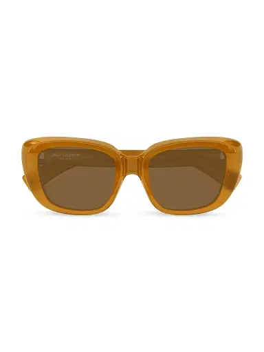 Saint Laurent Women's 53MM Cat-Eye Sunglasses - Yellow | Thumbnail 2 Saint Laurent Women's 53MM Cat-Eye Sunglasses - Yellow | Thumbnail 2