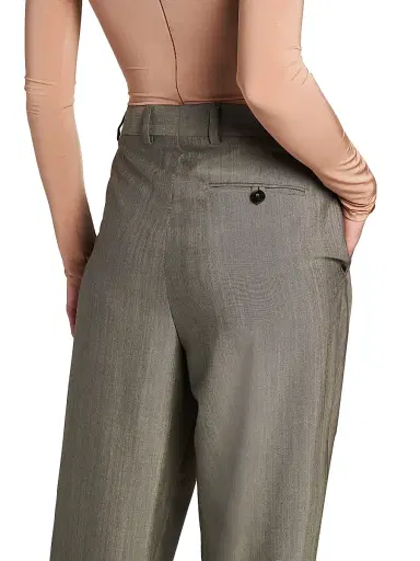Stella McCartney Women's Tropical Tailoring Straight Trousers | Thumbnail 6 Stella McCartney Women's Tropical Tailoring Straight Trousers | Thumbnail 6