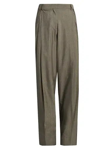 Stella McCartney Women's Tropical Tailoring Straight Trousers | Thumbnail 1 Stella McCartney Women's Tropical Tailoring Straight Trousers | Thumbnail 1