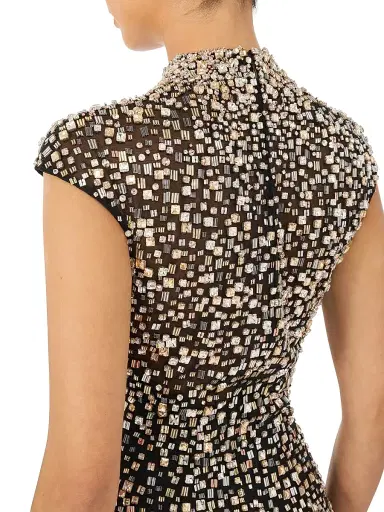 Jenny Packham Women's Treasure Embellished Column Gown | Thumbnail 5 Jenny Packham Women's Treasure Embellished Column Gown | Thumbnail 5