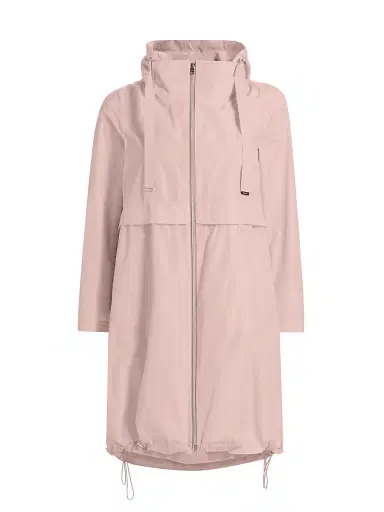 HERNO Women's Techno Taffeta Parka - Blush | Thumbnail 1 HERNO Women's Techno Taffeta Parka - Blush | Thumbnail 1