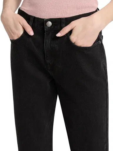 Ksubi Women's Future Memory Pinup Straight-Leg Jeans - Black - Size 29 | Thumbnail 6 Ksubi Women's Future Memory Pinup Straight-Leg Jeans - Black - Size 29 | Thumbnail 6