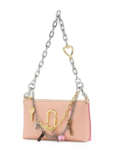 Marc Jacobs Women's The Perfect Imperfect Charm Chain Strap - Nickel | Thumbnail 3 Marc Jacobs Women's The Perfect Imperfect Charm Chain Strap - Nickel | Thumbnail 3
