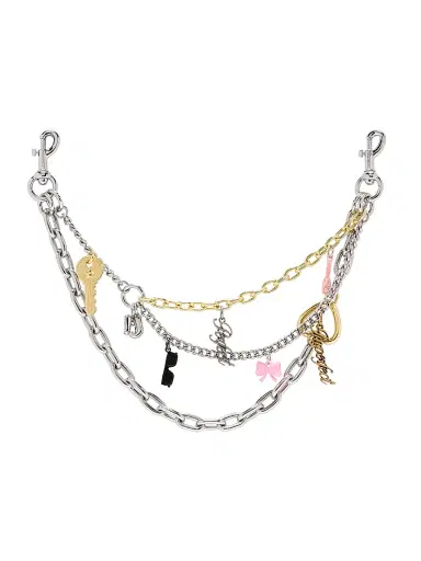 Marc Jacobs Women's The Perfect Imperfect Charm Chain Strap - Nickel | Thumbnail 1 Marc Jacobs Women's The Perfect Imperfect Charm Chain Strap - Nickel | Thumbnail 1