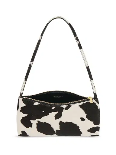 Mansur Gavriel Women's Gaia Cow Print Calf Hair Shoulder Bag - Printed Pony Hair | Thumbnail 3 Mansur Gavriel Women's Gaia Cow Print Calf Hair Shoulder Bag - Printed Pony Hair | Thumbnail 3