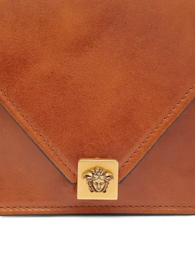 Versace Women's Severine Leather Mini Bag - Leather Gold | Thumbnail 4 Versace Women's Severine Leather Mini Bag - Leather Gold | Thumbnail 4