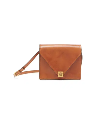 Versace Women's Severine Leather Mini Bag - Leather Gold | Thumbnail 1 Versace Women's Severine Leather Mini Bag - Leather Gold | Thumbnail 1