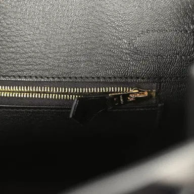 HERMÈS Hermes Birkin 30 Black Box Gold Hardware | Thumbnail 9 HERMÈS Hermes Birkin 30 Black Box Gold Hardware | Thumbnail 9