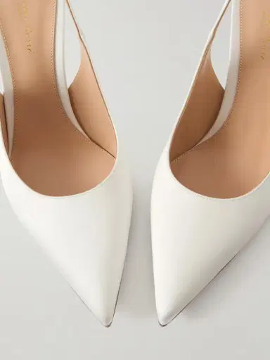 Gianvito Rossi Ribbon 85 Satin Slingback Pumps | Thumbnail 5 Gianvito Rossi Ribbon 85 Satin Slingback Pumps | Thumbnail 5