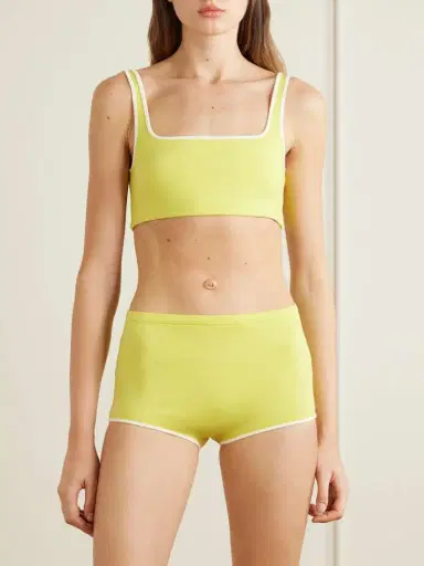 Auralee Wool-blend Jersey Bikini | Thumbnail 3 Auralee Wool-blend Jersey Bikini | Thumbnail 3