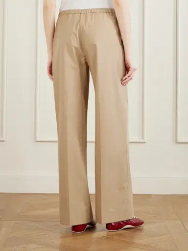 Moncler Cotton-poplin Wide-leg Pants | Thumbnail 4 Moncler Cotton-poplin Wide-leg Pants | Thumbnail 4