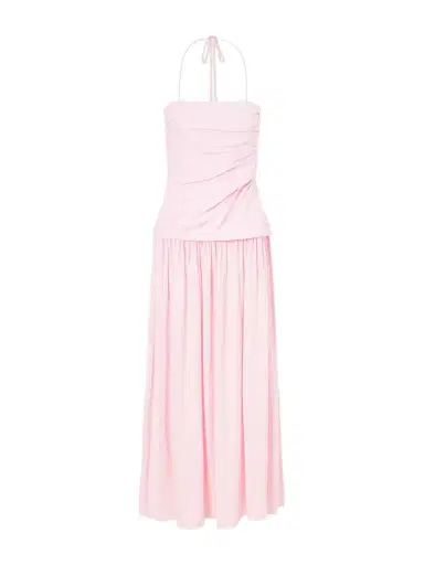 Faithfull Notte Ruched Linen Maxi Dress | Thumbnail 1 Faithfull Notte Ruched Linen Maxi Dress | Thumbnail 1