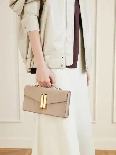DeMellier The Vancouver Suede Clutch | Thumbnail 2 DeMellier The Vancouver Suede Clutch | Thumbnail 2