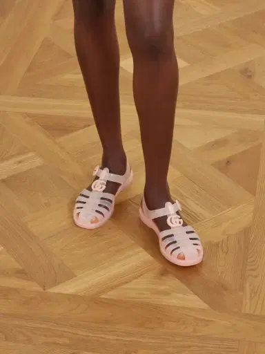 Gucci Fisherman Embellished Rubber Sandals | Thumbnail 2 Gucci Fisherman Embellished Rubber Sandals | Thumbnail 2