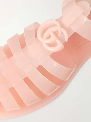 Gucci Fisherman Embellished Rubber Sandals | Thumbnail 5 Gucci Fisherman Embellished Rubber Sandals | Thumbnail 5