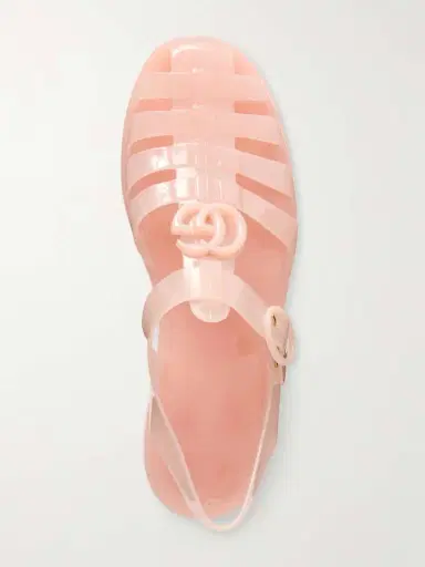 Gucci Fisherman Embellished Rubber Sandals | Thumbnail 6 Gucci Fisherman Embellished Rubber Sandals | Thumbnail 6
