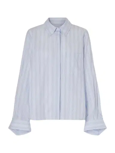 TWP Boyfriend Striped Cotton Shirt | Thumbnail 1 TWP Boyfriend Striped Cotton Shirt | Thumbnail 1