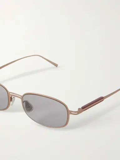 Brunello Cucinelli Square-frame Titanium Sunglasses | Thumbnail 4 Brunello Cucinelli Square-frame Titanium Sunglasses | Thumbnail 4