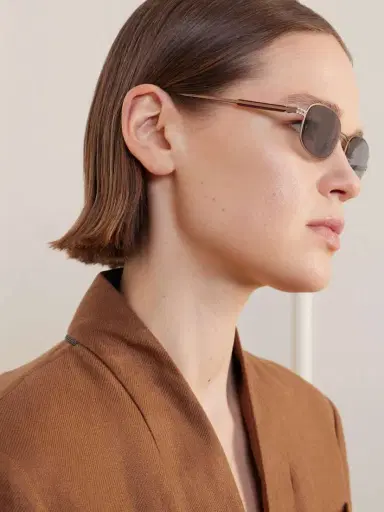 Brunello Cucinelli Square-frame Titanium Sunglasses | Thumbnail 5 Brunello Cucinelli Square-frame Titanium Sunglasses | Thumbnail 5