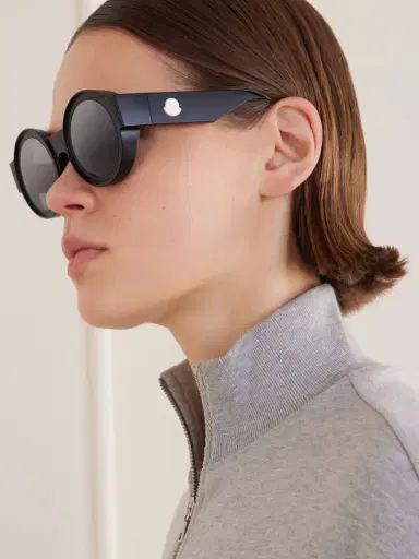 Moncler Round-frame Acetate Sunglasses | Thumbnail 5 Moncler Round-frame Acetate Sunglasses | Thumbnail 5