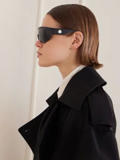 Moncler Round-frame Rubber Sunglasses | Thumbnail 5 Moncler Round-frame Rubber Sunglasses | Thumbnail 5