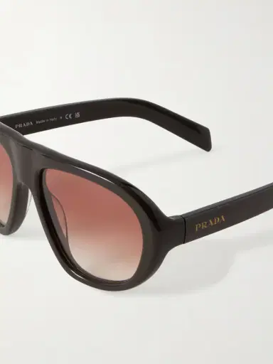 PRADA EYEWEAR Oversized Aviator-style Acetate Sunglasses | Thumbnail 4 PRADA EYEWEAR Oversized Aviator-style Acetate Sunglasses | Thumbnail 4