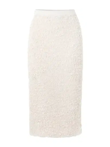 Khaite Adela Bouclé Midi Skirt | Thumbnail 1 Khaite Adela Bouclé Midi Skirt | Thumbnail 1
