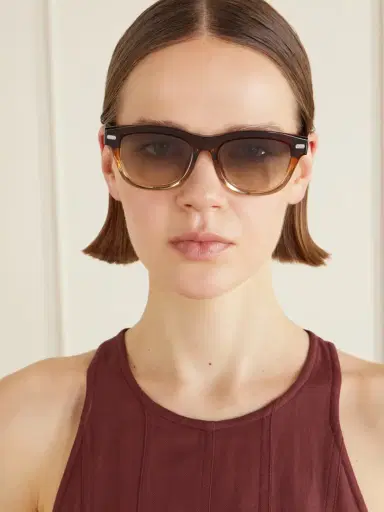 Brunello Cucinelli Stanley J. D-frame Acetate Sunglasses | Thumbnail 2 Brunello Cucinelli Stanley J. D-frame Acetate Sunglasses | Thumbnail 2
