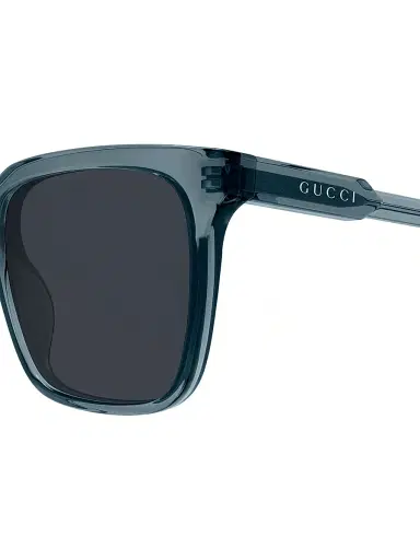 Gucci Men's Light Acetate 53MM Rectangular Sunglasses - Blue | Thumbnail 3 Gucci Men's Light Acetate 53MM Rectangular Sunglasses - Blue | Thumbnail 3