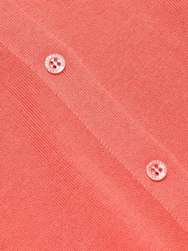Carolina Herrera Women's Fitted Silk-Cotton Cardigan - Sunset - Size XL | Thumbnail 7 Carolina Herrera Women's Fitted Silk-Cotton Cardigan - Sunset - Size XL | Thumbnail 7