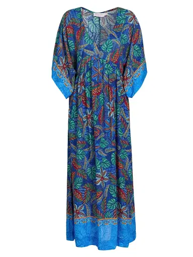Johnny Was Women's Maris Printed Caftan Maxi Dress - Maris - Size Small | Thumbnail 1 Johnny Was Women's Maris Printed Caftan Maxi Dress - Maris - Size Small | Thumbnail 1
