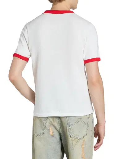 KENZO Men's Lucky Us Slim-Fit T-Shirt - Off White - Size XXL | Thumbnail 5 KENZO Men's Lucky Us Slim-Fit T-Shirt - Off White - Size XXL | Thumbnail 5