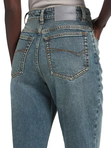 Balenciaga Women's High Waist Slim Jeans | Thumbnail 5 Balenciaga Women's High Waist Slim Jeans | Thumbnail 5