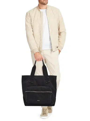 Sacai Men's Large Pocket Tote Bag - Black | Thumbnail 2 Sacai Men's Large Pocket Tote Bag - Black | Thumbnail 2