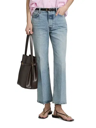 TOTEME Women's Kick Flare Jeans - True Vintage - Size 0 | Thumbnail 3 TOTEME Women's Kick Flare Jeans - True Vintage - Size 0 | Thumbnail 3