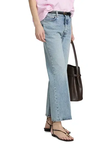 TOTEME Women's Kick Flare Jeans - True Vintage - Size 0 | Thumbnail 4 TOTEME Women's Kick Flare Jeans - True Vintage - Size 0 | Thumbnail 4