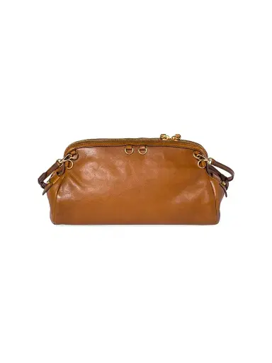 Miu Miu Women's Caprice Leather Shoulder Bag - Brown | Thumbnail 3 Miu Miu Women's Caprice Leather Shoulder Bag - Brown | Thumbnail 3