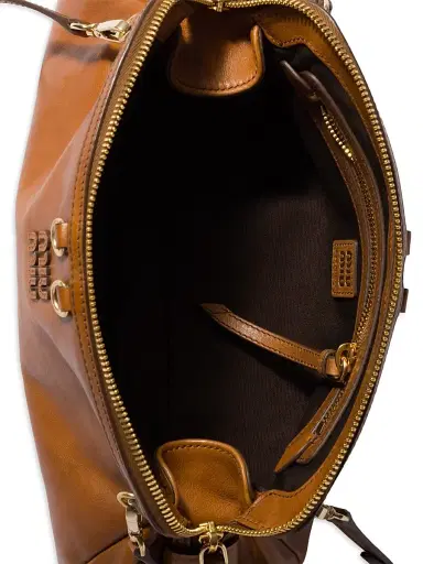 Miu Miu Women's Caprice Leather Shoulder Bag - Brown | Thumbnail 4 Miu Miu Women's Caprice Leather Shoulder Bag - Brown | Thumbnail 4