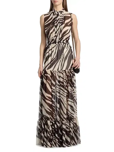 Chiara Boni La Petite Robe Women's Usmania Printed Maxi Skirt | Thumbnail 2 Chiara Boni La Petite Robe Women's Usmania Printed Maxi Skirt | Thumbnail 2