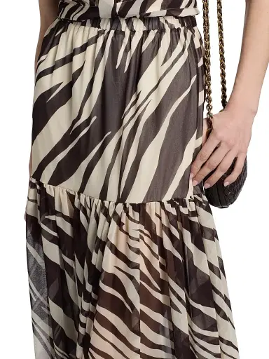 Chiara Boni La Petite Robe Women's Usmania Printed Maxi Skirt | Thumbnail 6 Chiara Boni La Petite Robe Women's Usmania Printed Maxi Skirt | Thumbnail 6