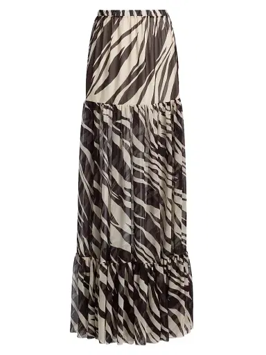 Chiara Boni La Petite Robe Women's Usmania Printed Maxi Skirt | Thumbnail 1 Chiara Boni La Petite Robe Women's Usmania Printed Maxi Skirt | Thumbnail 1