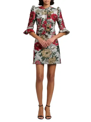 Dolce & Gabbana Women's Floral Brocade Jacket - Jacquard | Thumbnail 2 Dolce & Gabbana Women's Floral Brocade Jacket - Jacquard | Thumbnail 2