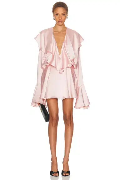 Norma Kamali Flared Mini Skirt | Thumbnail 5 Norma Kamali Flared Mini Skirt | Thumbnail 5