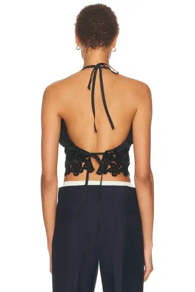 Miu Miu Macram? Anemone Top | Thumbnail 3 Miu Miu Macram? Anemone Top | Thumbnail 3