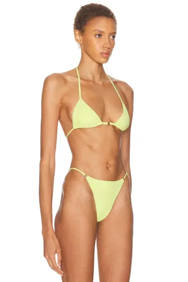 Kiki de Montparnasse Coeur Triangle Bikini Top | Thumbnail 2 Kiki de Montparnasse Coeur Triangle Bikini Top | Thumbnail 2