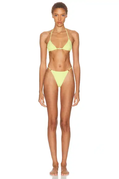 Kiki de Montparnasse Coeur Triangle Bikini Bottom | Thumbnail 4 Kiki de Montparnasse Coeur Triangle Bikini Bottom | Thumbnail 4
