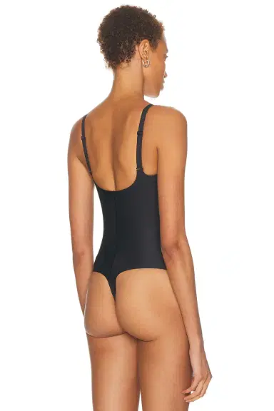 SKIMS Body Core Sculpt Plunge Thong Bodysuit | Thumbnail 4 SKIMS Body Core Sculpt Plunge Thong Bodysuit | Thumbnail 4