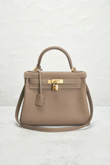 HERMÈS Togo Kelly 28 Handbag | Thumbnail 4 HERMÈS Togo Kelly 28 Handbag | Thumbnail 4